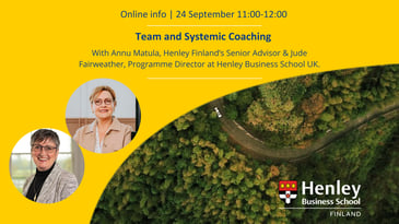  Team and Systemic Coaching online info 24.9.2024